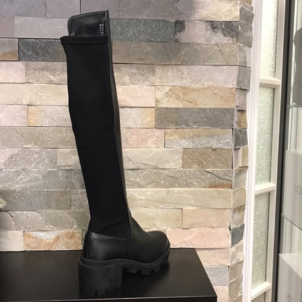 Steve Madden Women's Rino Lug Over-The-Knee Boots - Picture 3 of 5